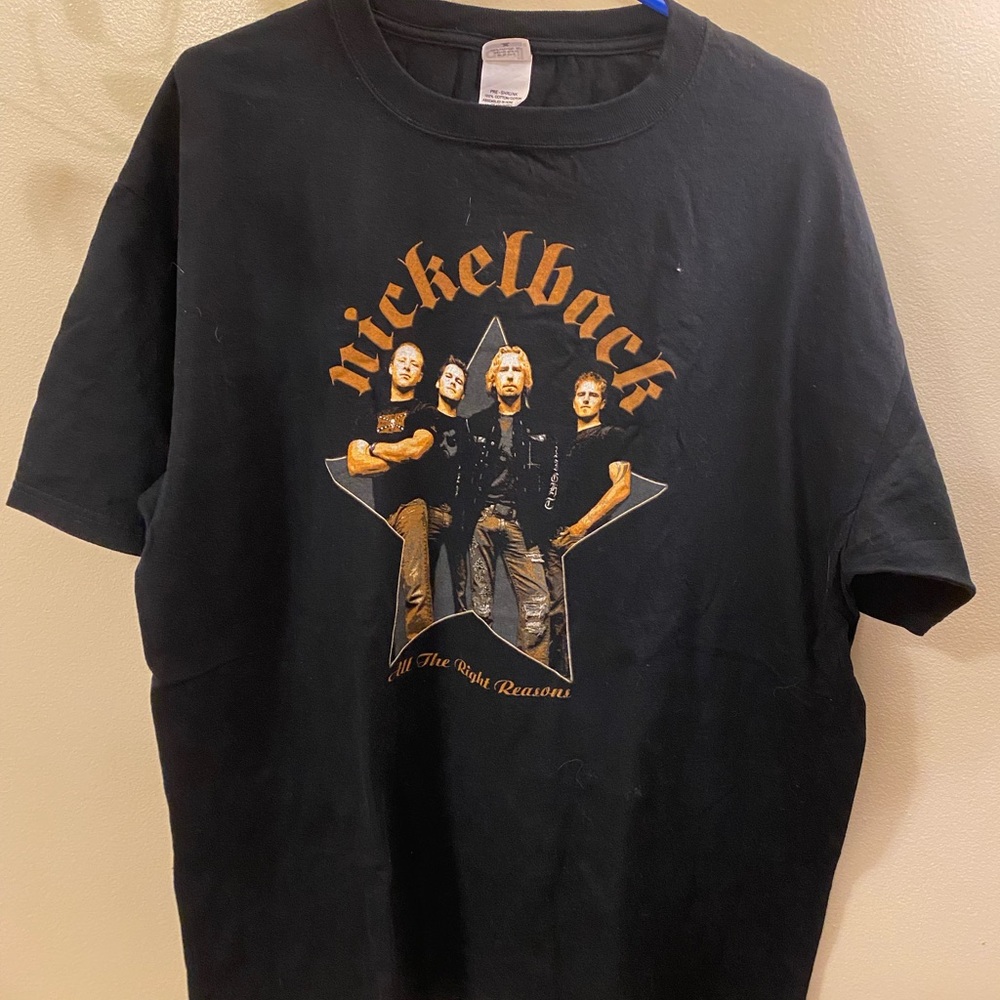 Vintage 2006 Nickelback All the Right Reasons Band Tee Shirt